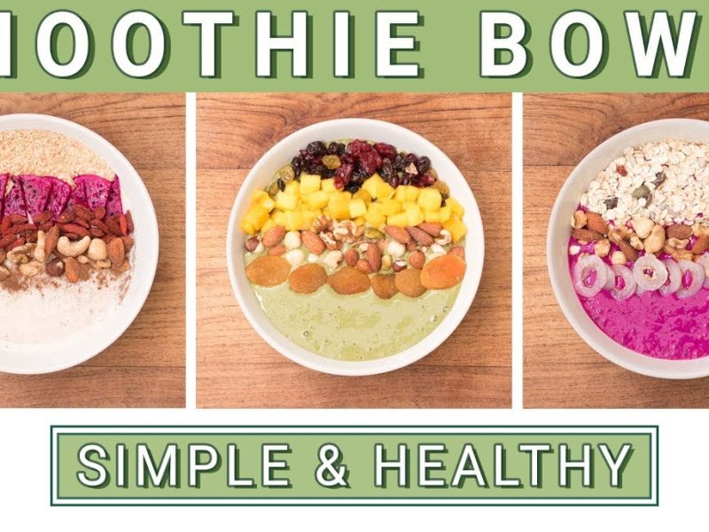 Hidangan Sehat Smoothie Bowl