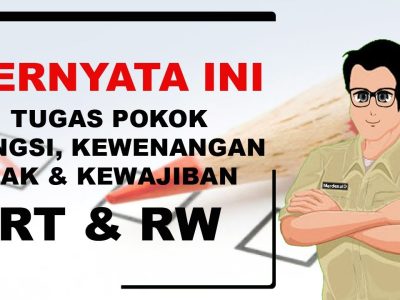 Tugas Utama Rukun Warga: Pelayanan Administrasi Masyarakat