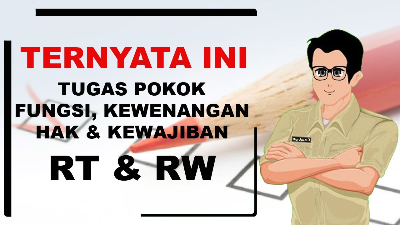 Tugas Utama Rukun Warga: Pelayanan Administrasi Masyarakat